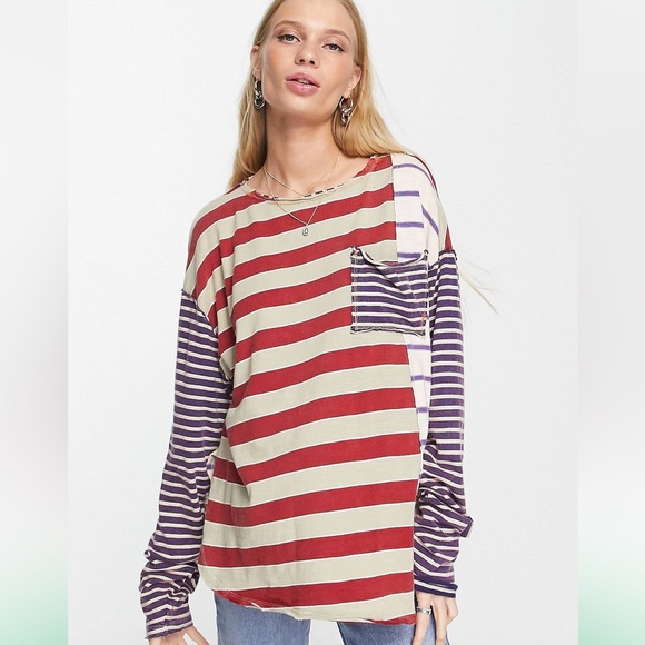 NWT Free People | Stripey Prep T-Shirt | XS - Picture 13 of 16